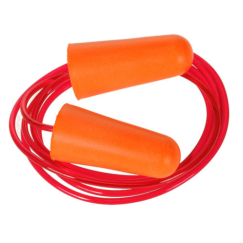 EP08 Corded PU Foam Ear Plugs (5036108183852)